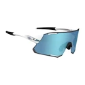 Sportbril Tifosi  Rail Race Matte White Clarion Blue/Clear