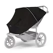 Sportieve kinderwagen Thule Urban Glide 3 Double Black + 2x Veiligheidsbeugel + Regenscherm + Muggennet