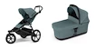 Sportieve kinderwagen Thule Urban Glide 3 Mid blue + Bassinet Mid blue