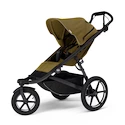 Sportieve kinderwagen Thule Urban Glide 3 Nutria green + Bassinet Soft beige