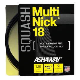 Squash besnaring Ashaway Multinick 18 Black Set