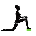 Step box Schildkröt  Yoga Block Green