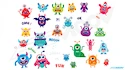 Stickers Bemoov  Monsters