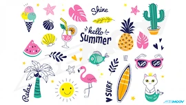 Stickers Bemoov Summer