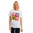 T-shirt Kappa  Logo Kafersck Statní Znak White