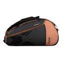 Tas voor padelrackets NOX   Luxury Open Series Black/Brown Padelbag