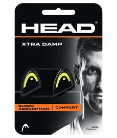 Trillingsdemper Head Xtra Damp Black/Yellow (2 Pack)