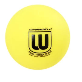 WinnWell Street Hockey Ball 65MM 50G Soft Yellow