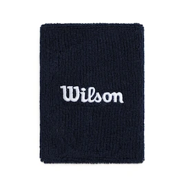 Zweetbandjes Wilson Wide Terry Wristbands Classic Navy